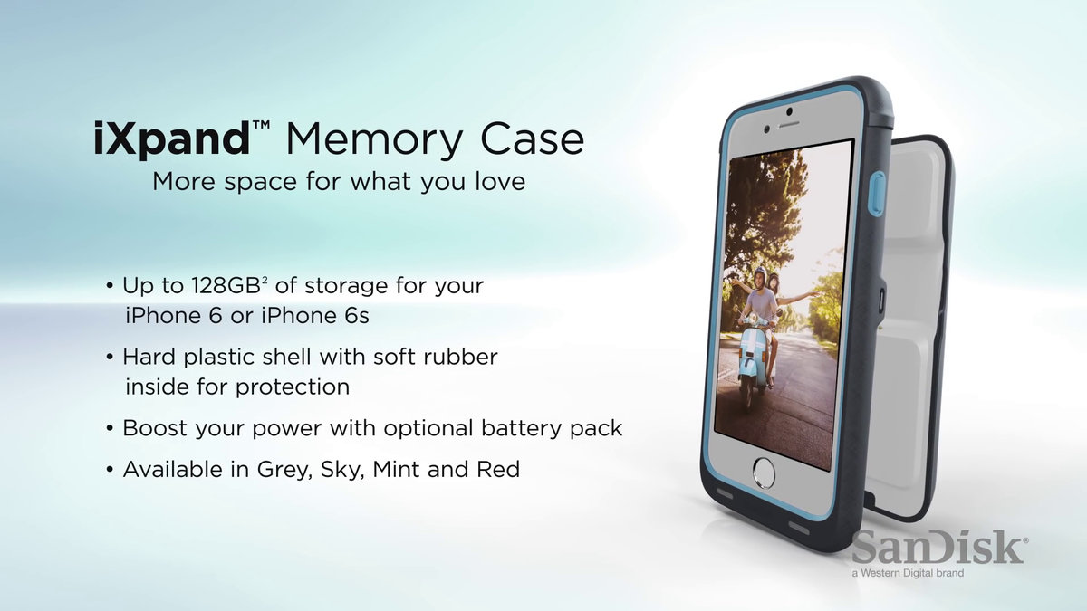 Iphone 6 6sに最大128gbの容量をプラスしてくれるケース Ixpand Memory Case Eeepcの軌跡