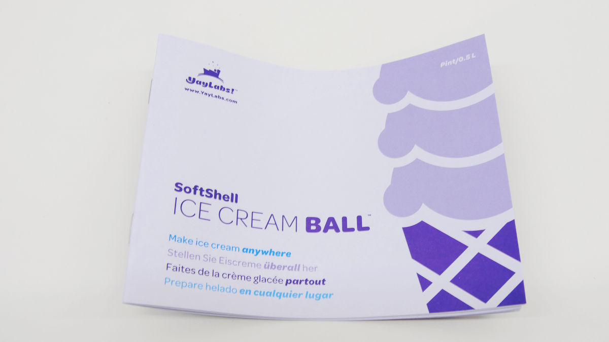 UCO Play and Freeze Ice Cream Ball Ice Cream Maker, Pint, Purple