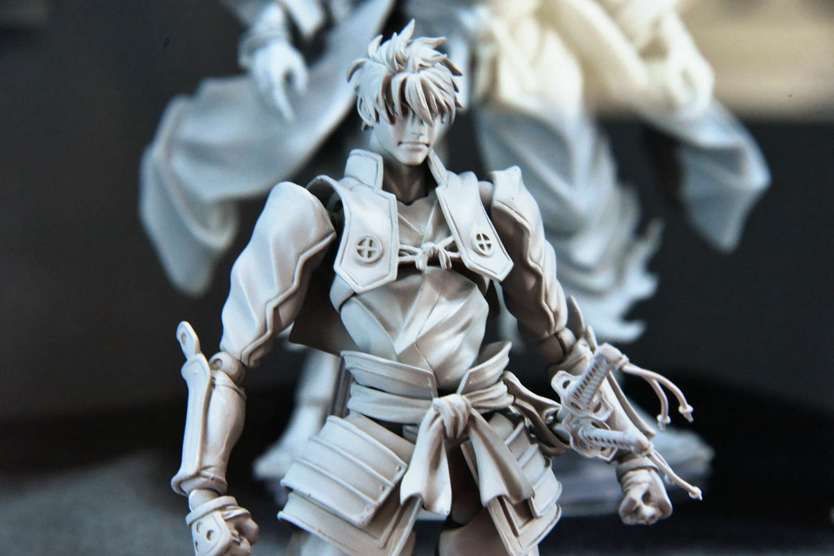 In Stock Original Super Action Statue TV Anime Drifters Toyohisa Shimazu  Action Figure Model Action Anime Toys