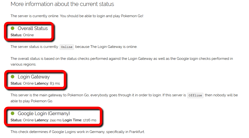 How To Check Pokemon GO Server Status Online