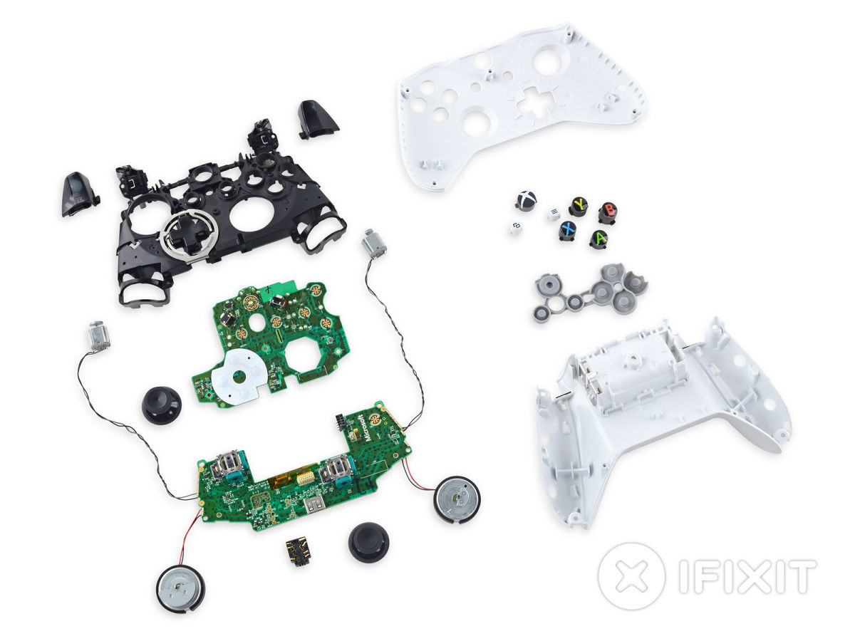 The inside of an on sale xbox one controller