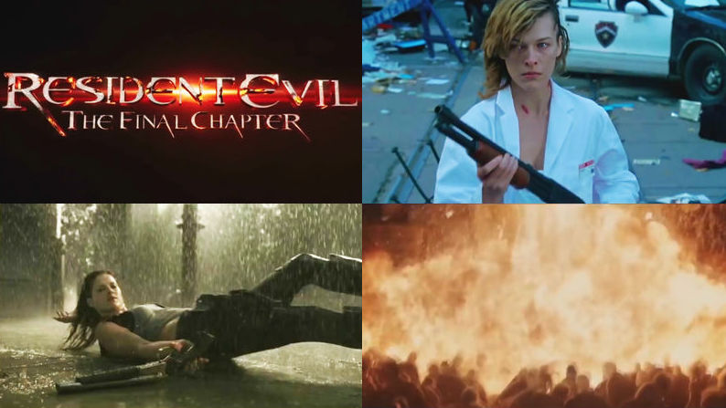 Resident Evil: The Final Chapter' Japanese Teaser Trailer