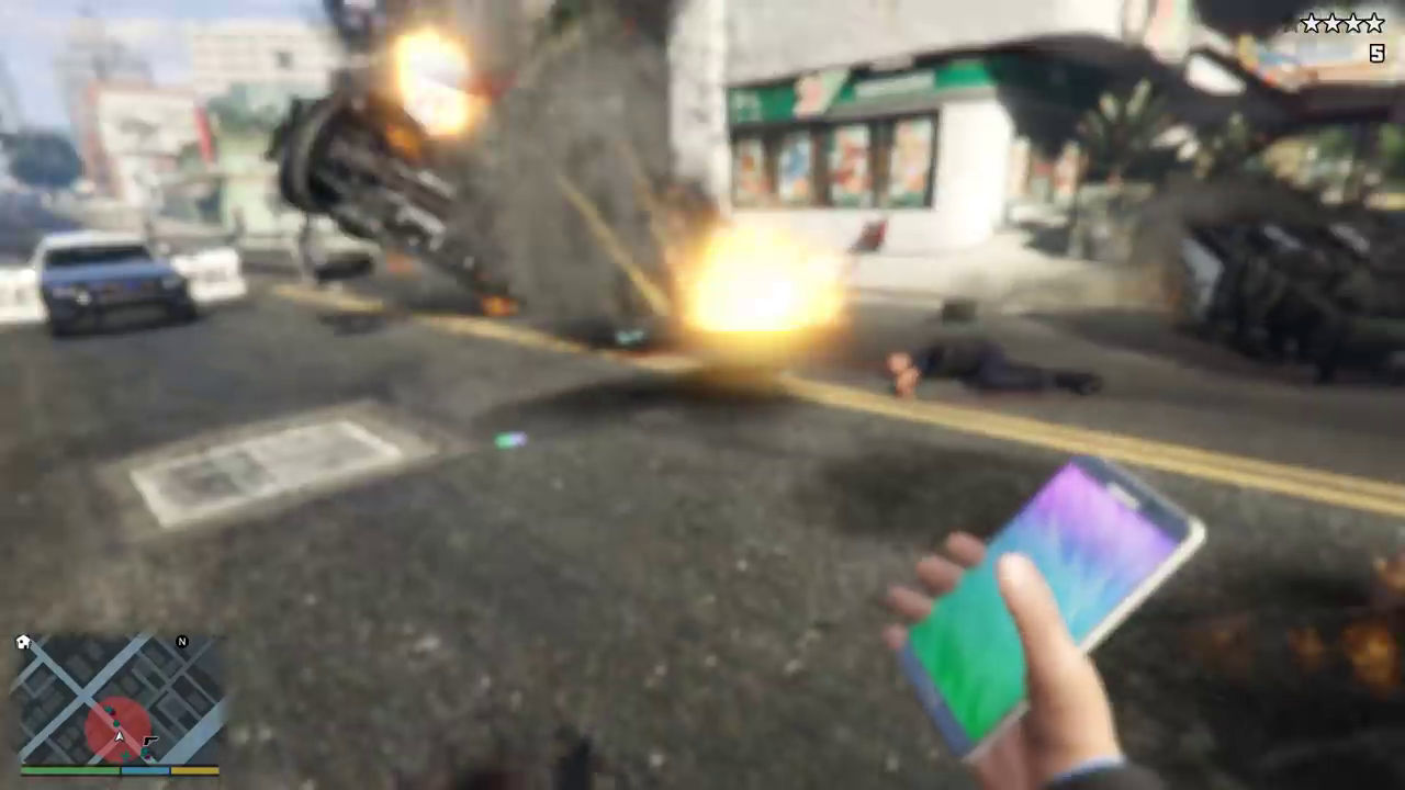 Samsung blocks video of 'GTA V' Galaxy Note 7 bomb mod (updated)