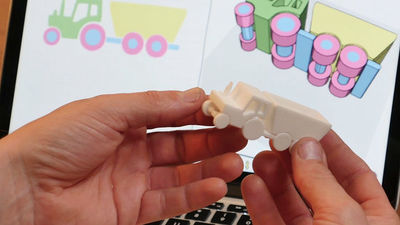 お絵かきするように3dモデルの作成が可能になるアプリ Doodle3d Transform Gigazine