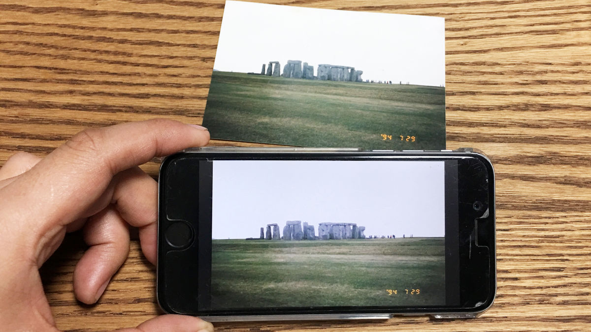 無料で古い写真もスマホで簡単に取り込んでデジタル保存できるアプリ フォトスキャン Gigazine