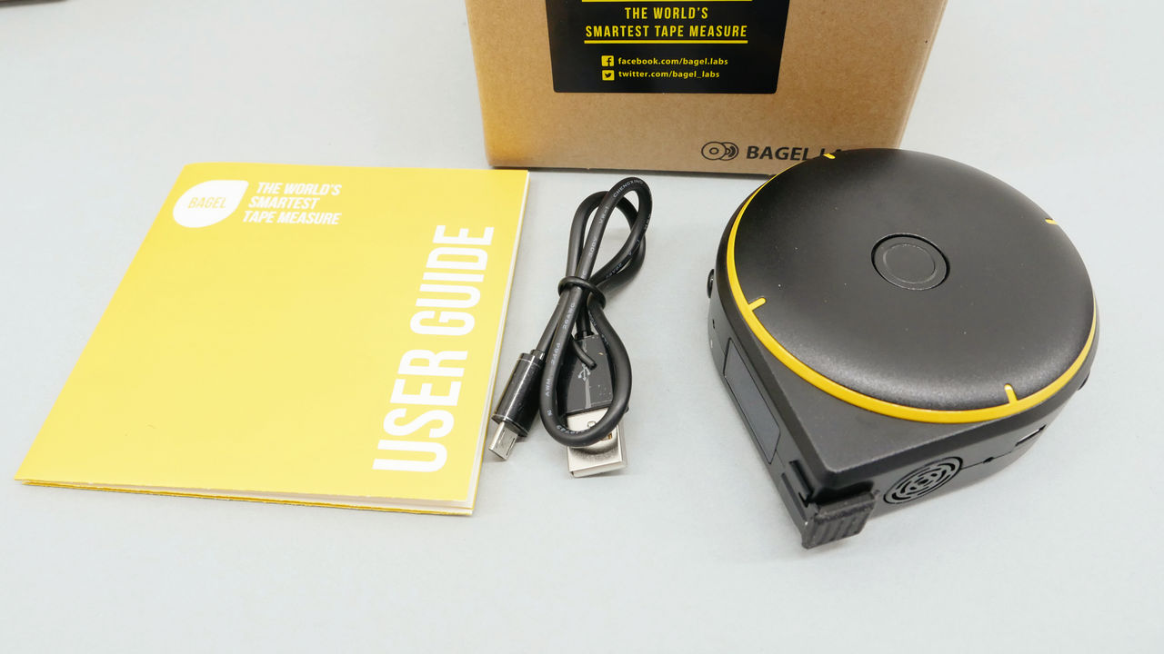 Bagel, the Worlds Smartest Tape Measure, Actually Looks Good, But