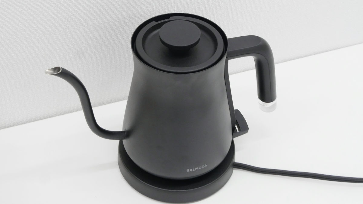 BALMUDA Electric Kettle The Pot K02A-BK Black AC100V Used from
