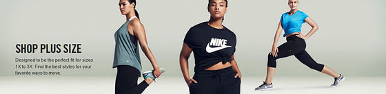 Nike released a special size Women's Plus Size for chubby ladies