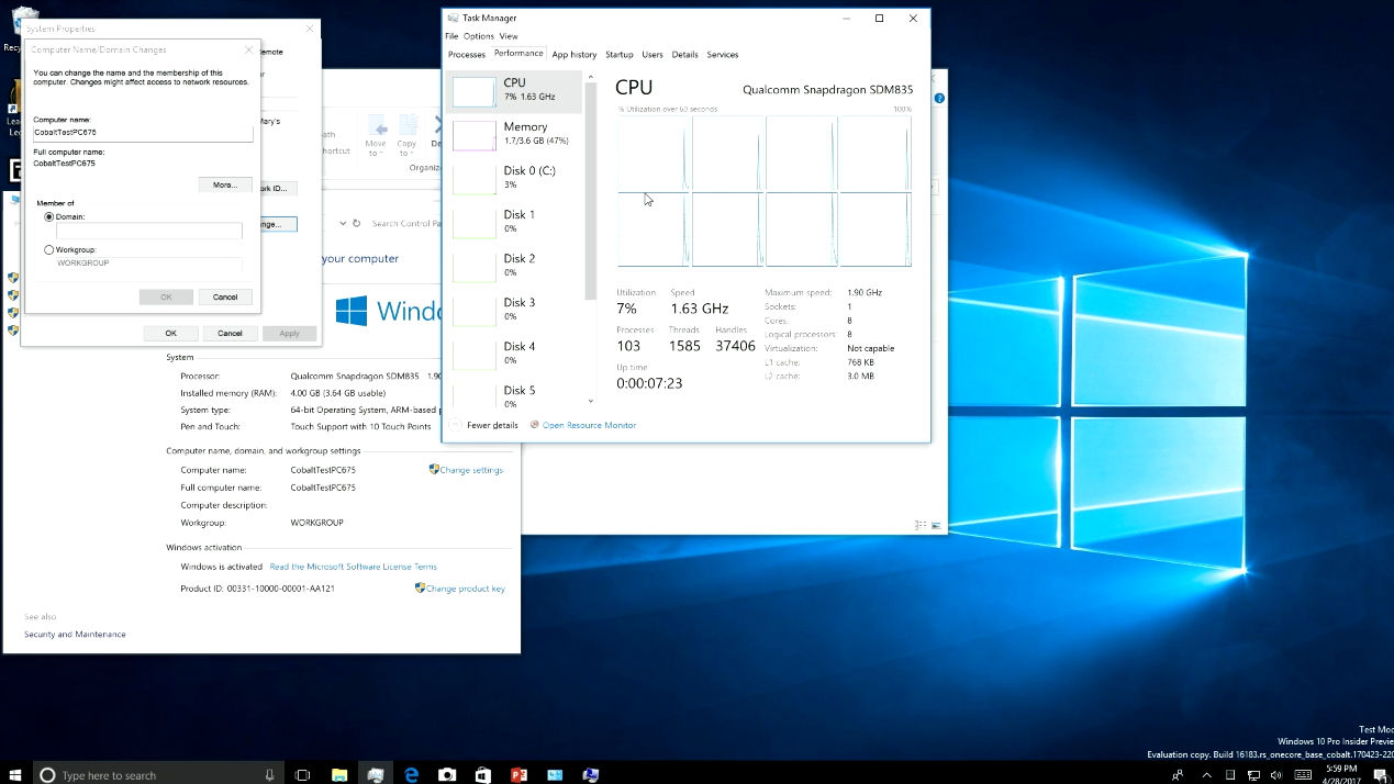 Windows 10 All In One Build 17083 ARM Activator