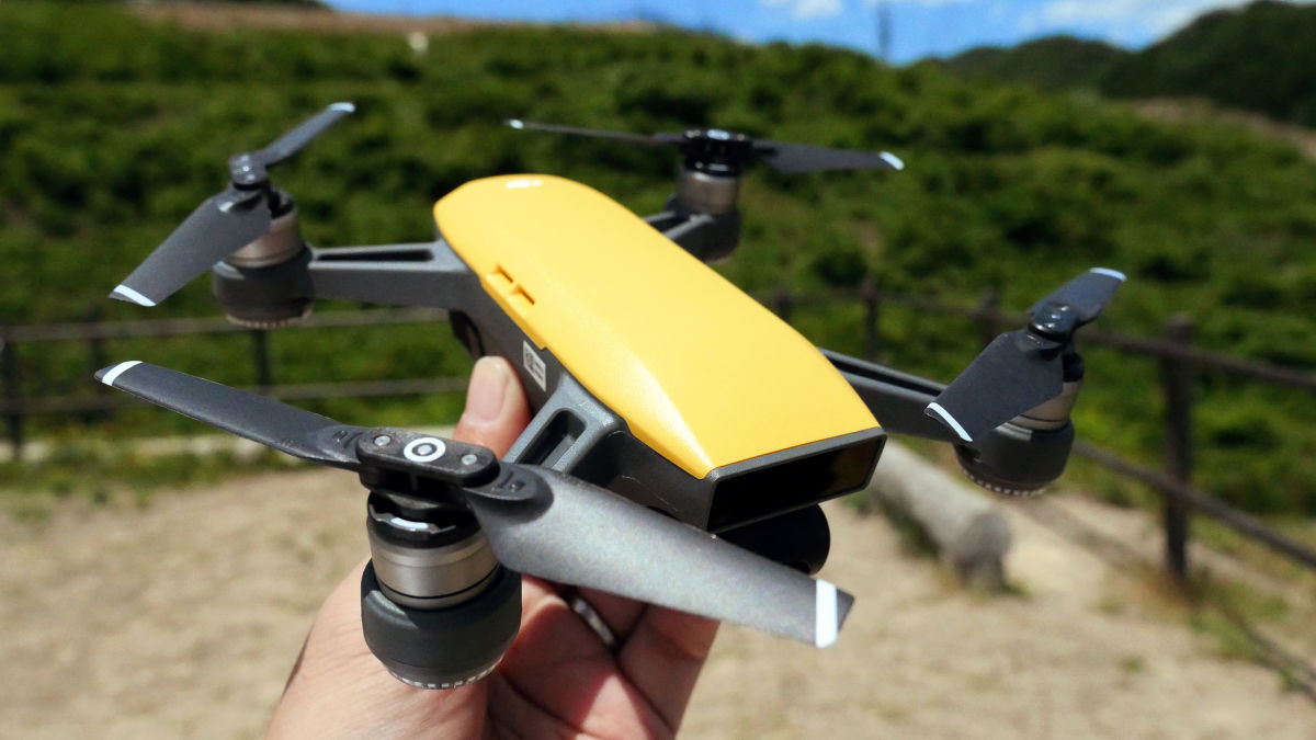 A palm-sized mini drone 