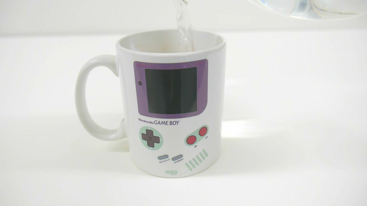 Transformative Gamer Cups : heat change mugs