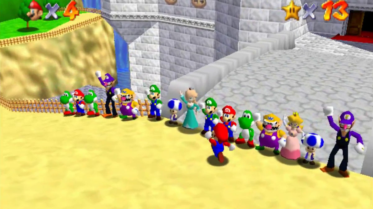 最大24人でスーパーマリオ64が同時プレイできる Super Mario 64 Online が登場 Gigazine