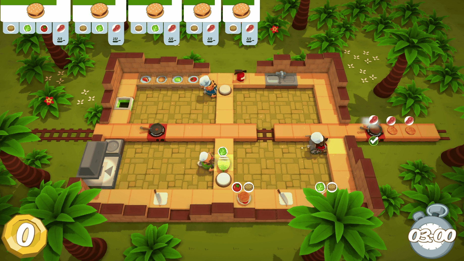 Overcooked 2 new seasonal DLC Suns's Out Buns Out hits PC on July 5