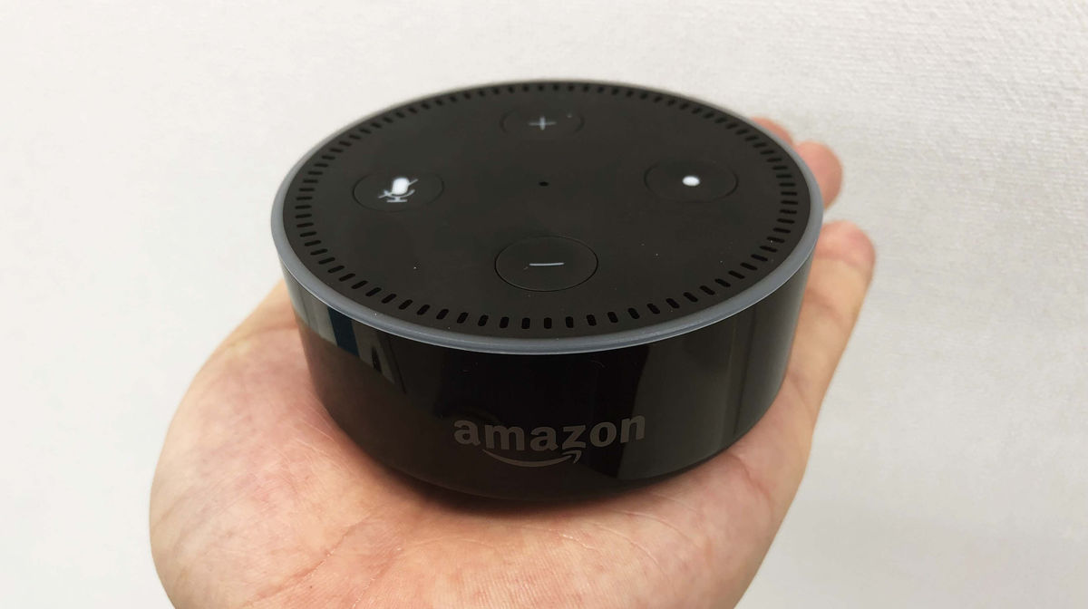 A built-in hub built-in Echo Plus compact Echo Dot that can control smart appliances in voice - GIGAZINE