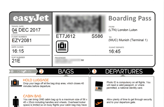 Speedy cheap board easyjet