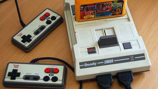 Nintendo Dendy that brought the game 