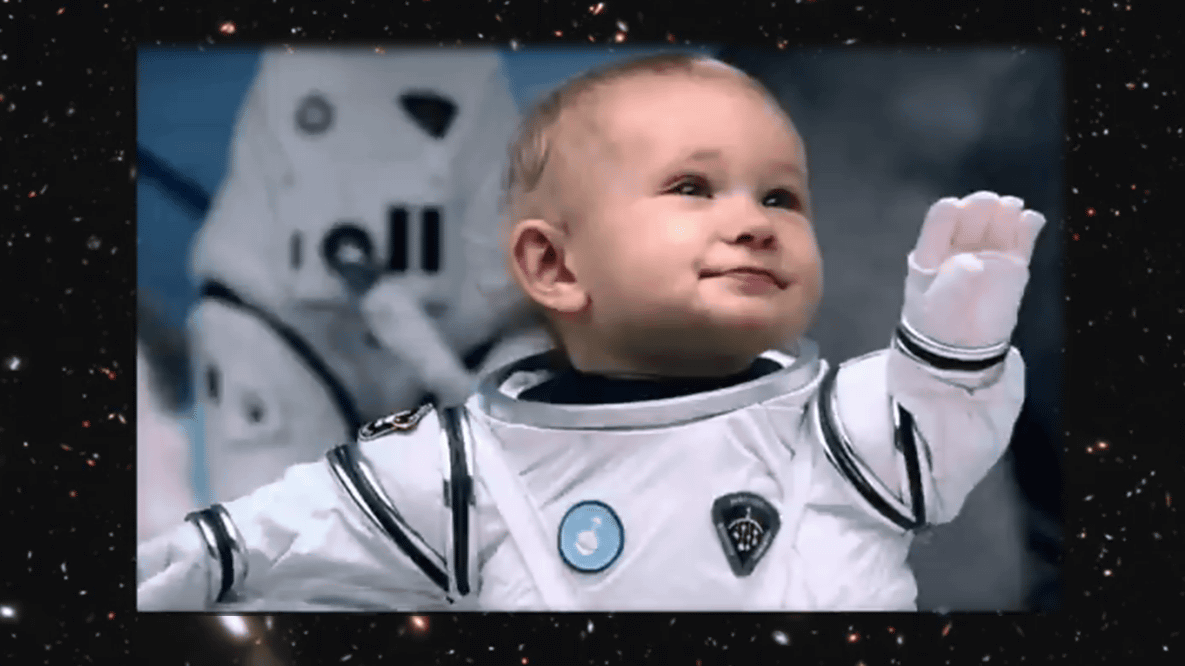 「宇宙 赤ちゃん」の画像検索結果