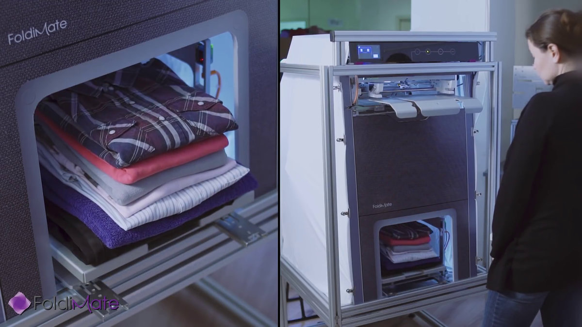 CES 2018: Foldimate folds your laundry in four minutes