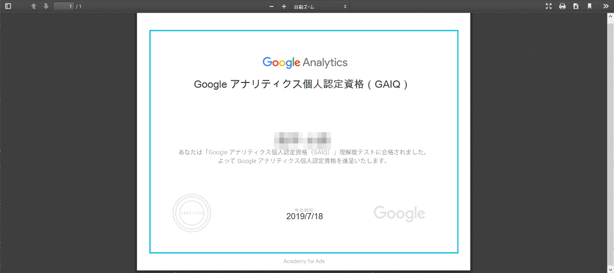 Gaiq Google Analytics