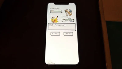 A Fierce Man Appears To Jailbreak The Iphone And Remodel It So That A Pokemon Battle Begins When Receiving A Call Gigazine