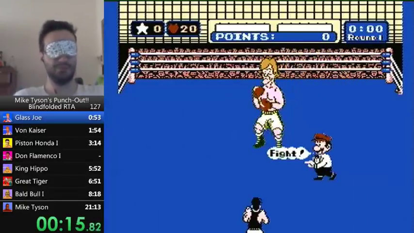 Dude Breaks Speed-Run World Record Of 'Mike Tyson's Punch-Out' While  Blindfolded - BroBible