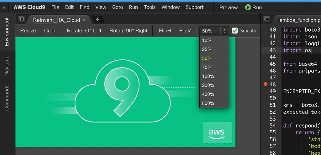 I Tried Using Aws S Cloud 9 Which Can Create A Programming Environment That Allows Super Easy Programming Gigazine