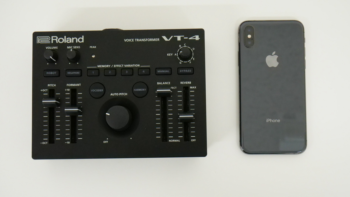 Roland's Voice and Transformer 'VT-4' review that can be easily