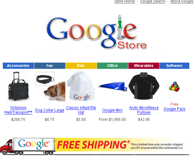 Googleグッズが買える公式オンラインショップ Google Store Gigazine