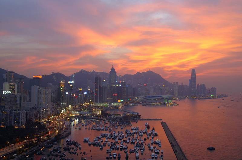 100万ドルの夜景が見られる香港の一日 Gigazine