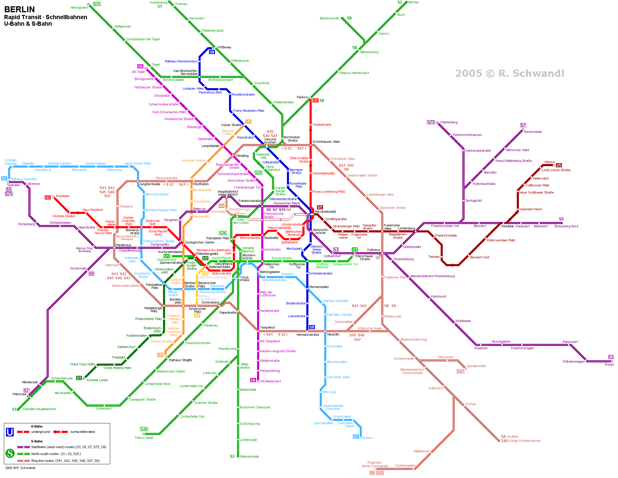 世界中の地下鉄路線図を掲載しているサイト Subway Maps Gigazine
