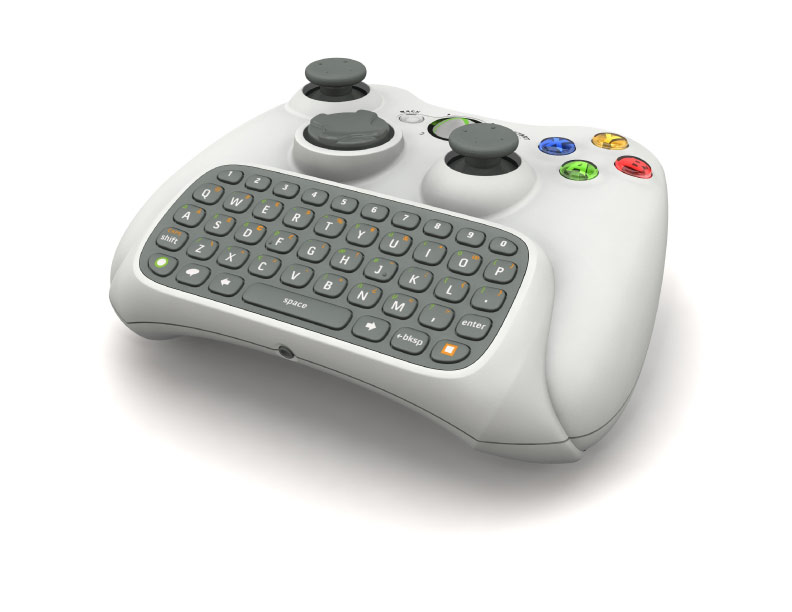 Xbox360のコントローラーに直接接続可能なフルキーボードが登場か Gigazine