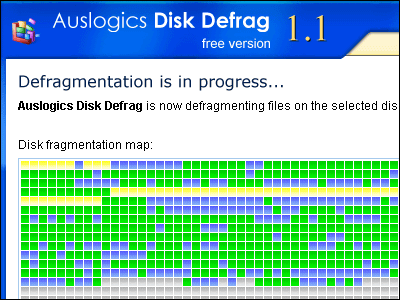 断片化を爆速で処理する無料デフラグソフト Auslogics Disk Defrag Gigazine