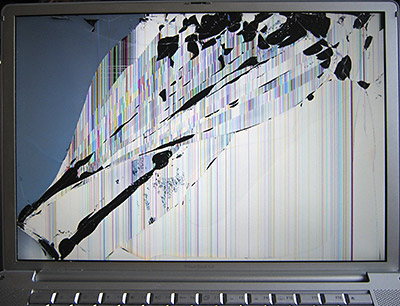 パソコン画面がビキビキにぶっ壊れた感じになる壁紙 - GIGAZINE