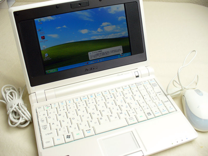 ASUS モバイルノートパソコン Eee PC 4G Windows XP