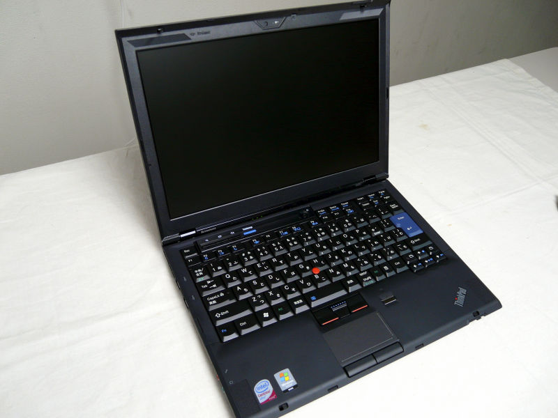 SSD搭載ノートPC「Thinkpad X300」フォトレビュー - GIGAZINE