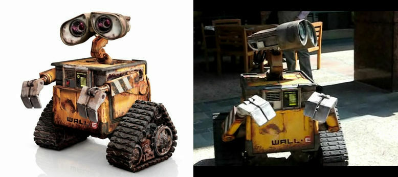 ディズニーアニメ「Wall-E(ウォーリー)」がリアルに再現されたムービー ...