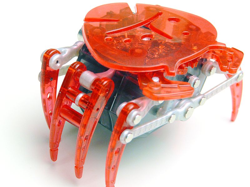 カニの足の動きがリアルに再現されてしまったロボットおもちゃ Hex Bug Crab ヘクス バグ クラブ 起動ムービー Gigazine