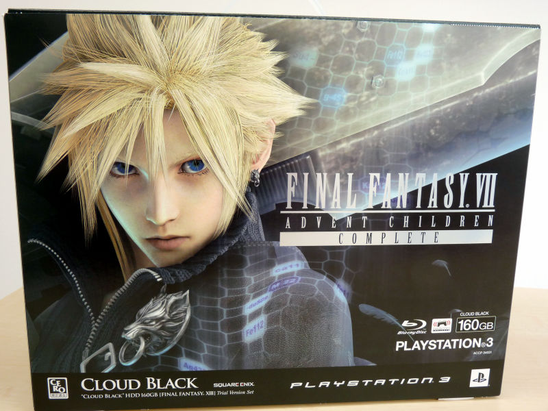 PlayStation3 FINAL FANTASY VII ADVENT CHILDREN クラウド ブラック 