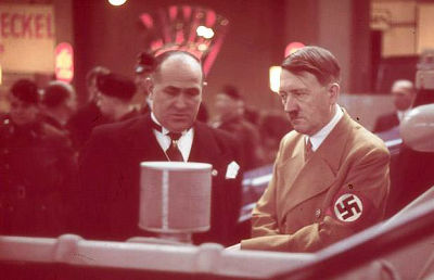 アドルフ ヒトラーを写した貴重な未公開カラー写真の数々 Gigazine