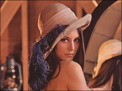 画像サンプル レナ の正体は Playboy 誌の最多販売部数を記録したプレイメイト Gigazine