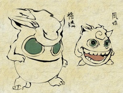 151 Pokemons Parade as Yokai in Traditional Ukiyo-e Style Paintings ...