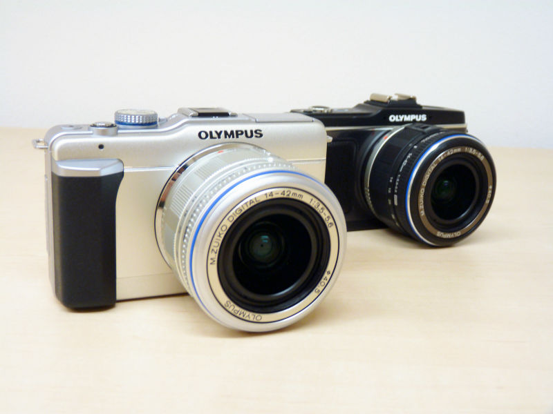 OLYMPUS PEN Lite E-PL1 一式ミラーレス一眼 - デジタルカメラ