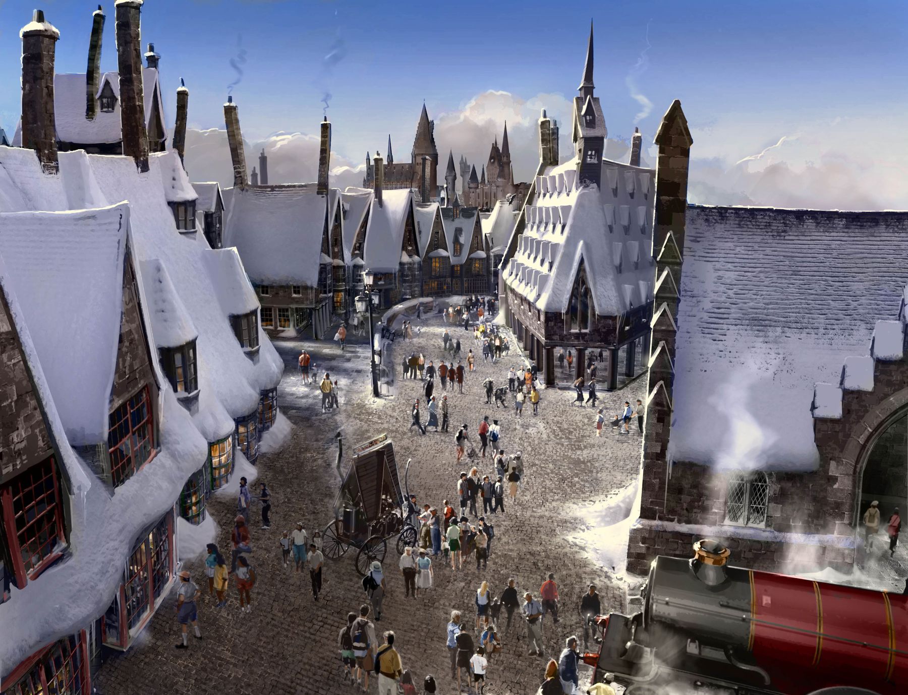 ハリー ポッターのテーマパーク ハリー ポッターの魔法の世界 が6月18日にオープン ハリー ポッターと禁じられた旅 も登場 Gigazine