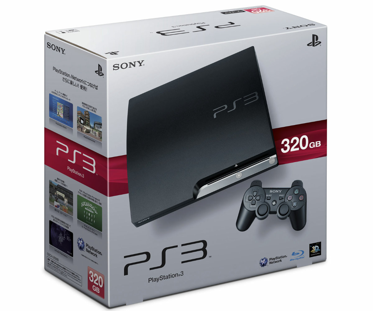 ソニーが大容量HDD搭載の新型PS3「CECH-2500」を発表、「torne」同梱の 