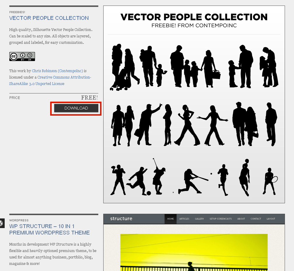 無料で使えるハイクオリティなベクター形式の人物シルエット集 Vector People Collection Gigazine