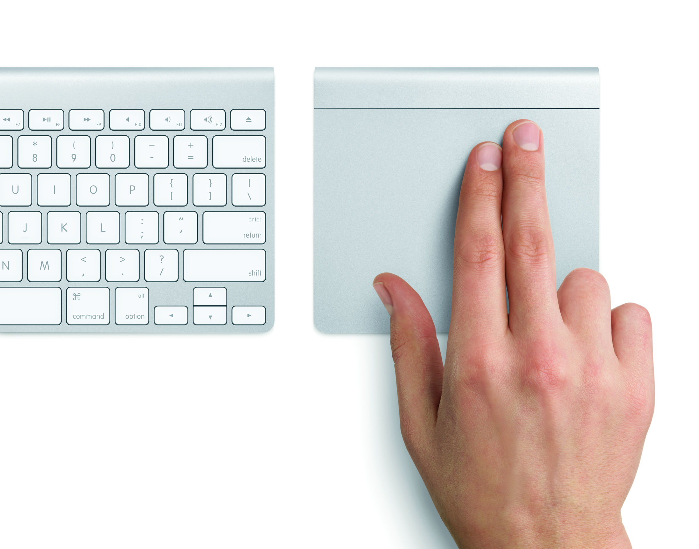 アップルがマルチタッチ可能なトラックパッド「Magic Trackpad」を発表