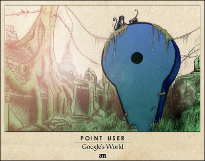 Googleに侵食された世界を描く哀愁漂うイラスト Gigazine