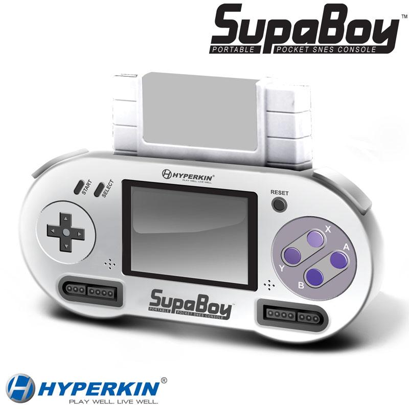 ゲームボーイのように持ち歩けるスーパーファミコン「SUPABOY」、近日中に発売へ - GIGAZINE