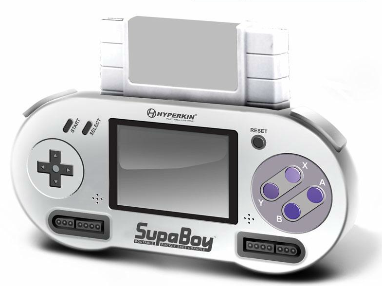 ゲームボーイのように持ち歩けるスーパーファミコン「SUPABOY」、近日 