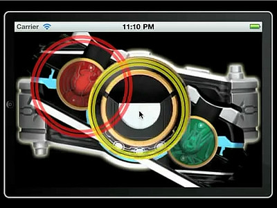 仮面ライダーオーズの変身ベルト オーズドライバーを再現するアプリ Combo Change Kamen Rider Ooo Gigazine